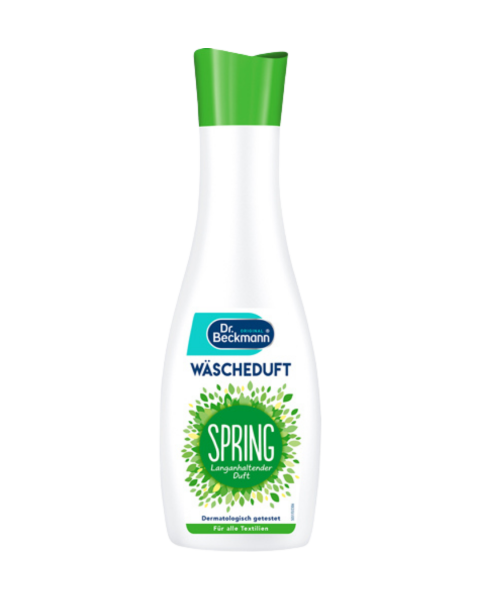 Dr. Beckmann Waescheduft Spring, dermatologisch getestet, fuer alle Textilien, 250ml